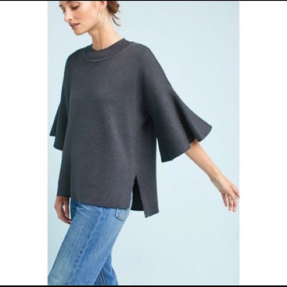 Anthropologie Sweaters - Anthropologie Sunday in Brooklyn bell sleeve sweater